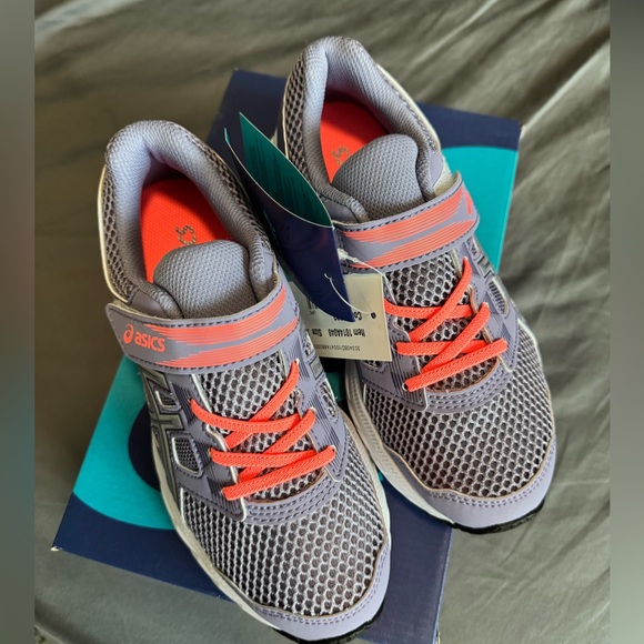 👉🏼NWT👈🏼 NEW IN BOX Girl’s ASICS Contend 5 Size: 3 - Picture 6 of 6